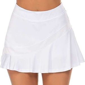 Ekouaer Women's Athletic Golf Skorts Lightweight Skirt Pleated with Pockets